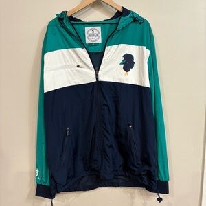 Baseballism "The Kid" Ken Griffey Jr. Windbreaker Jacket - Mariners Teal - XXL